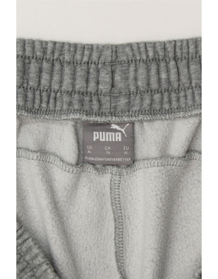 Puma Pantalon de Survêtement XL Gris Moucheté Homme