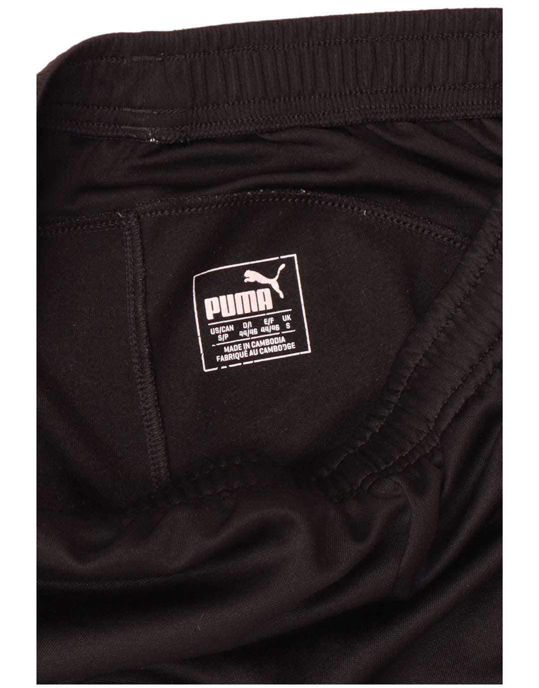 Puma Pantalon de survêtement pour homme Small Noir Colorblock Polyester