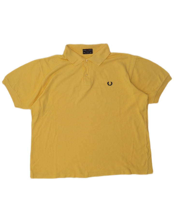 Fred Perry Polo Homme Grand Jaune Coton
