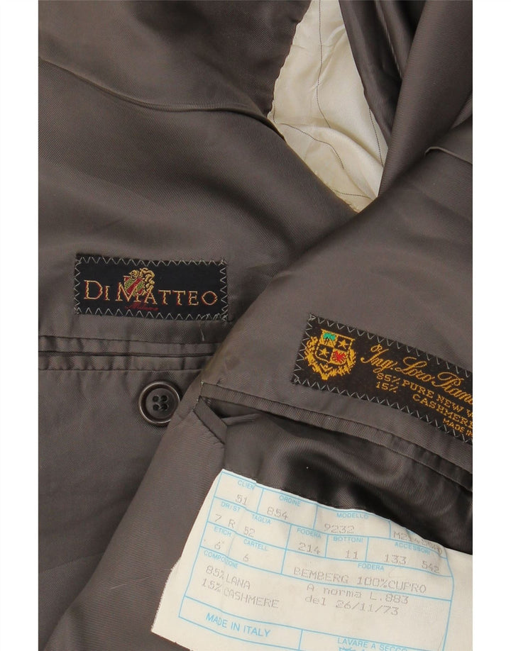ING LORO PIONA & CO. Veste Blazer Homme IT 52 XL Noir Chevrons