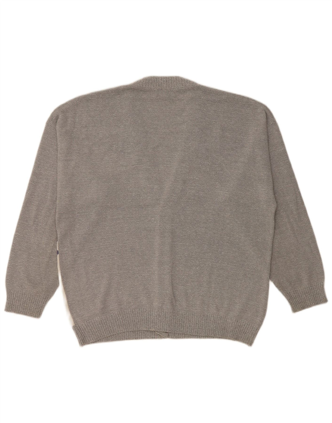 JAC Cardigan Homme Pull IT 52 Grand Gris Colorblock Coton