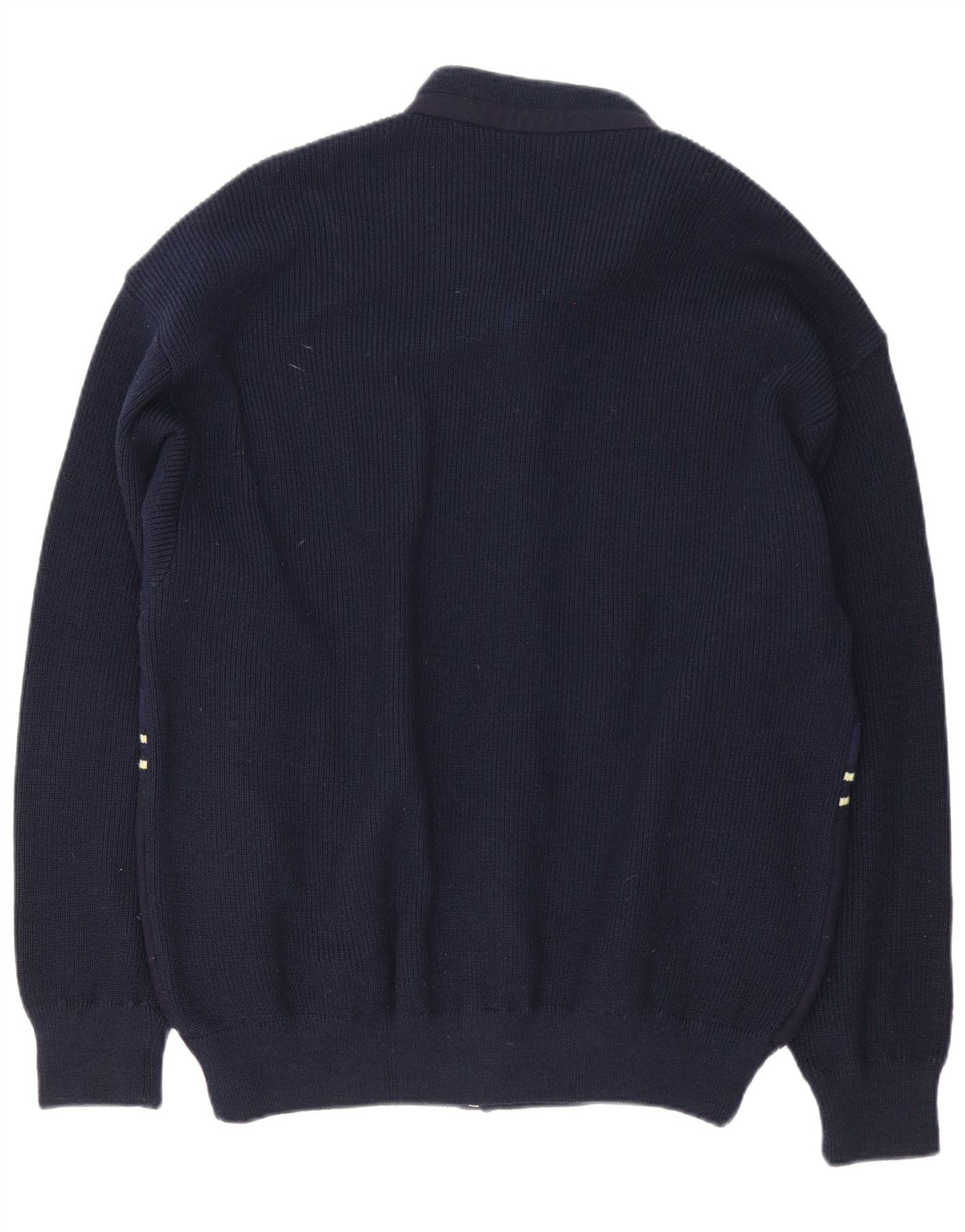 Loli Wolf Cardigan coupe régulière pour homme en laine bleu marine moyen