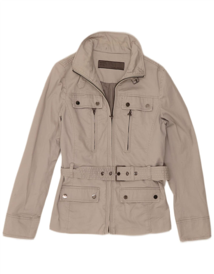 Zara Veste utilitaire pour femme UK 14 Large Beige
