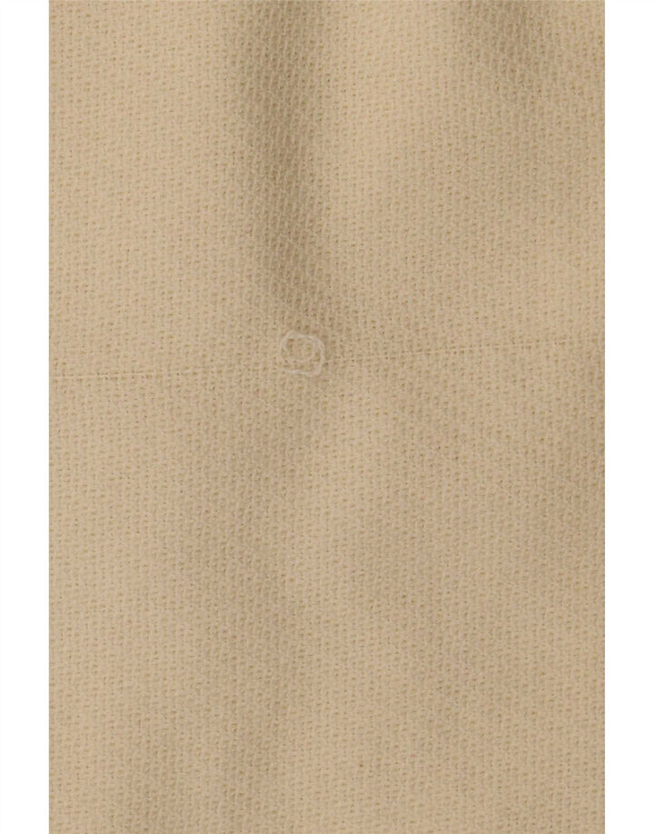 Andrea's Ensemble jupe 2 pièces 5 boutons pour femme IT 46 Large W28 laine beige
