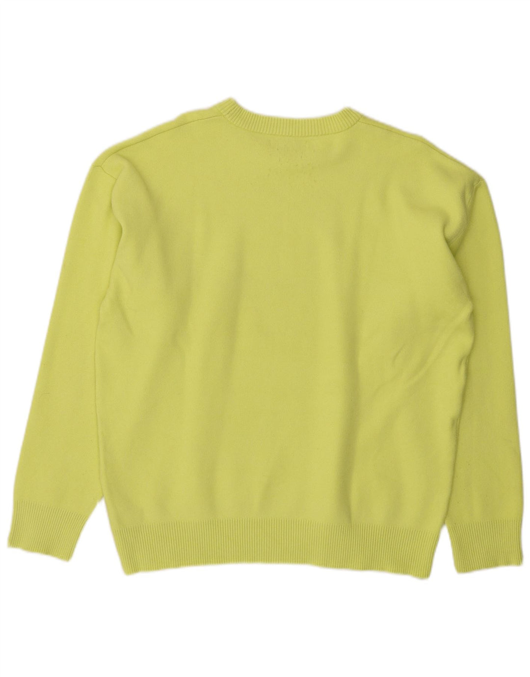 Zara Homme Pull Col Bateau Large Vert Viscose