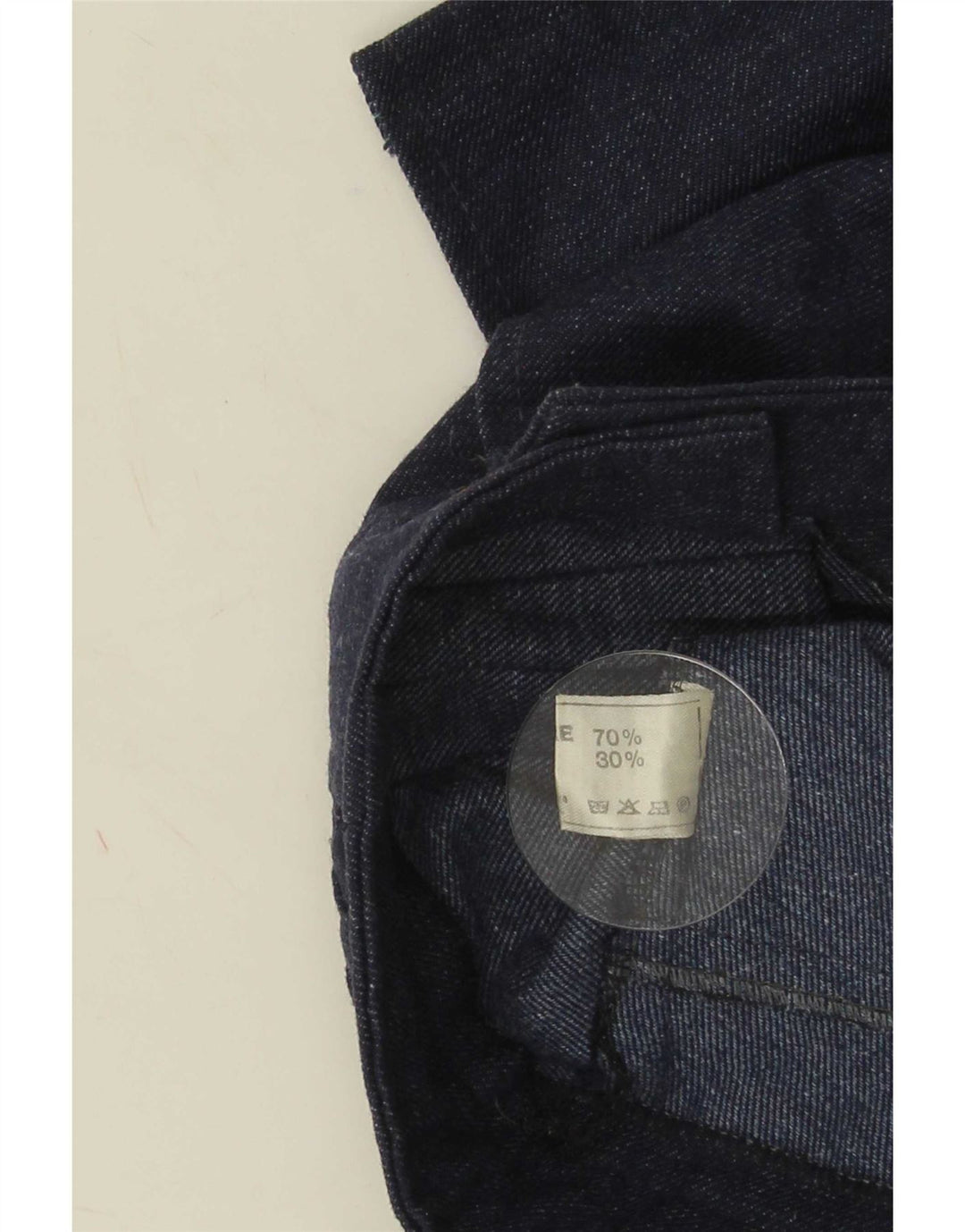 Brugi Jupe trapèze W30 pour femme en polyester bleu marine moyen