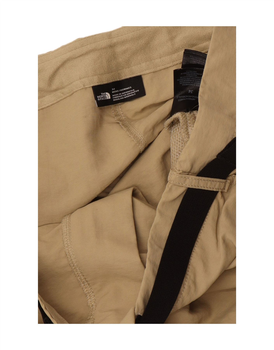 THE NORTH FACE Pantalon cargo de randonnée homme W34 L30 Nylon beige