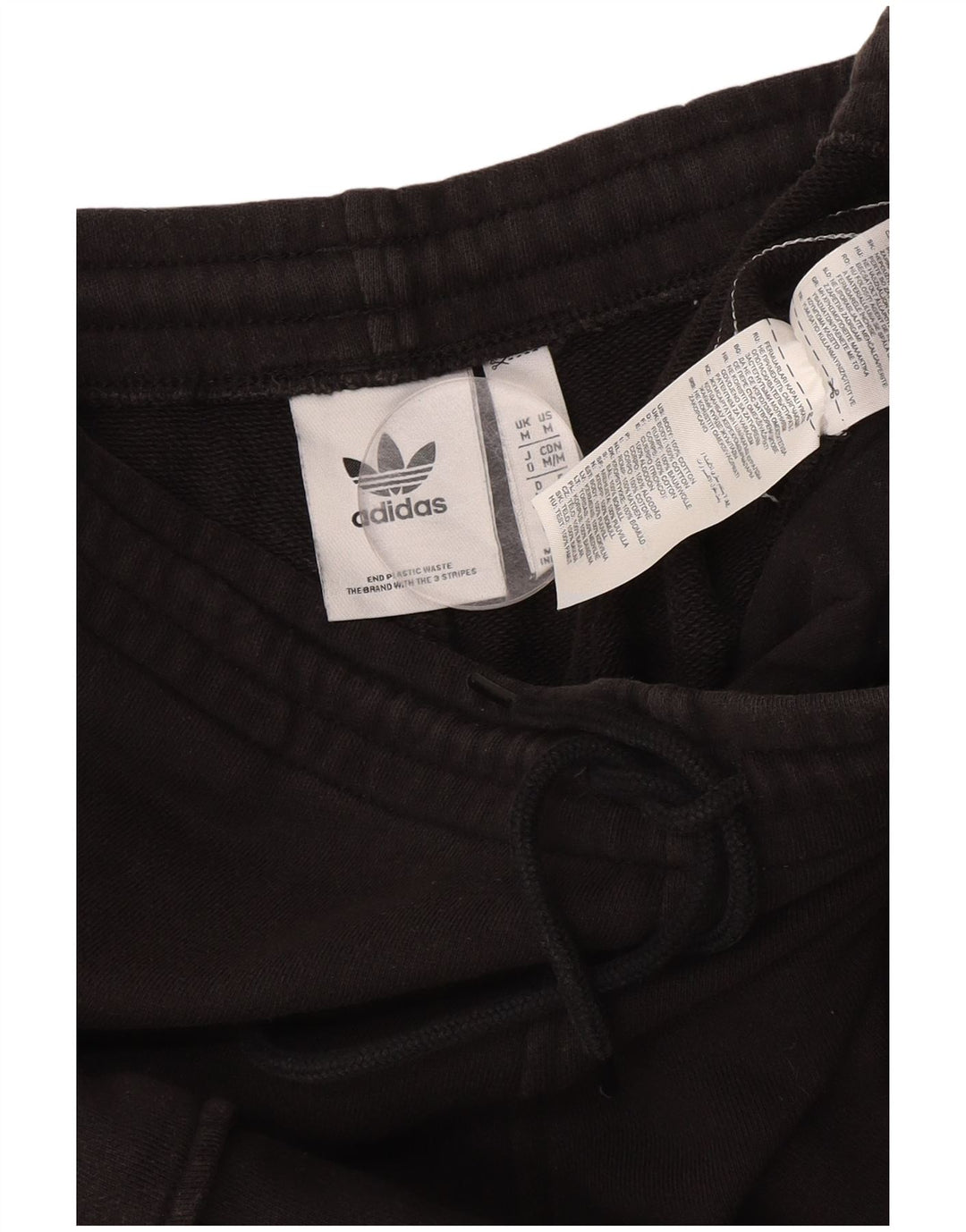 Adidas Short de Sport Graphique Homme Noir Moyen Coton Sports