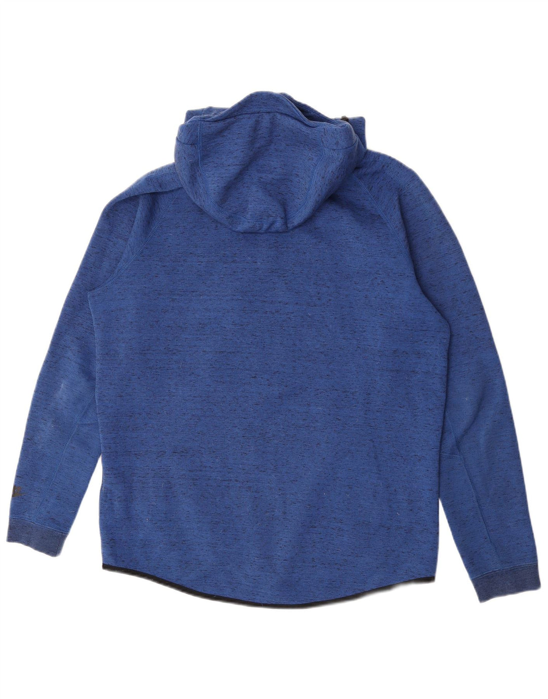 Nike Sweat à capuche zippé en coton moucheté bleu moyen pour homme