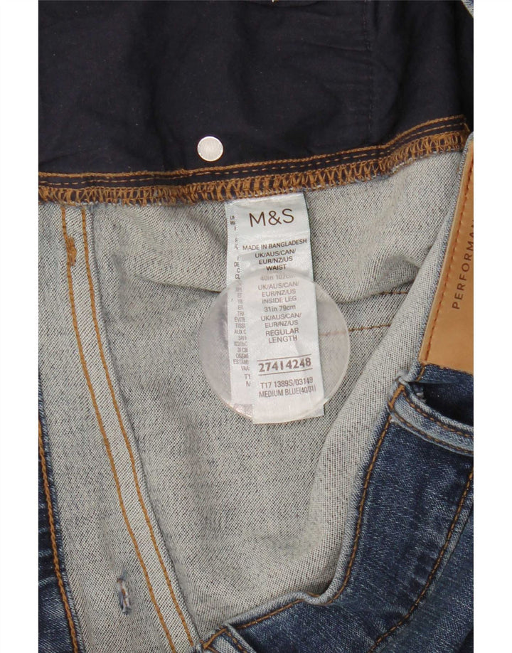 Marks & Spencer Jean Slim Homme W40 L31 Bleu Coton