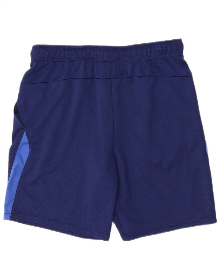 Nike Short de sport Dri Fit pour homme en polyester color block bleu marine moyen