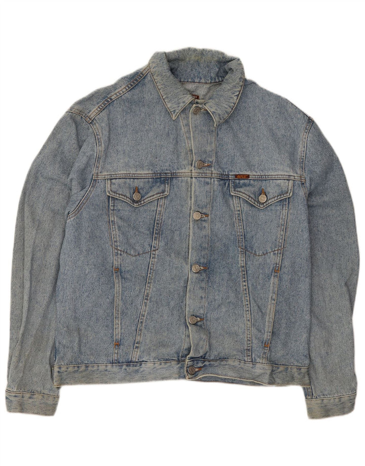 Rifle Veste en jean pour homme UK 38 Coton bleu moyen