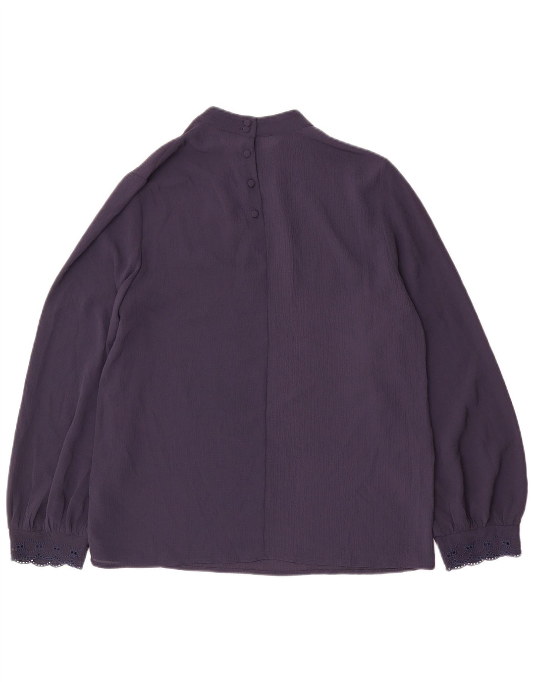 Marks & Spencer Chemisier à manches longues pour femme UK 12 Bleu marine moyen