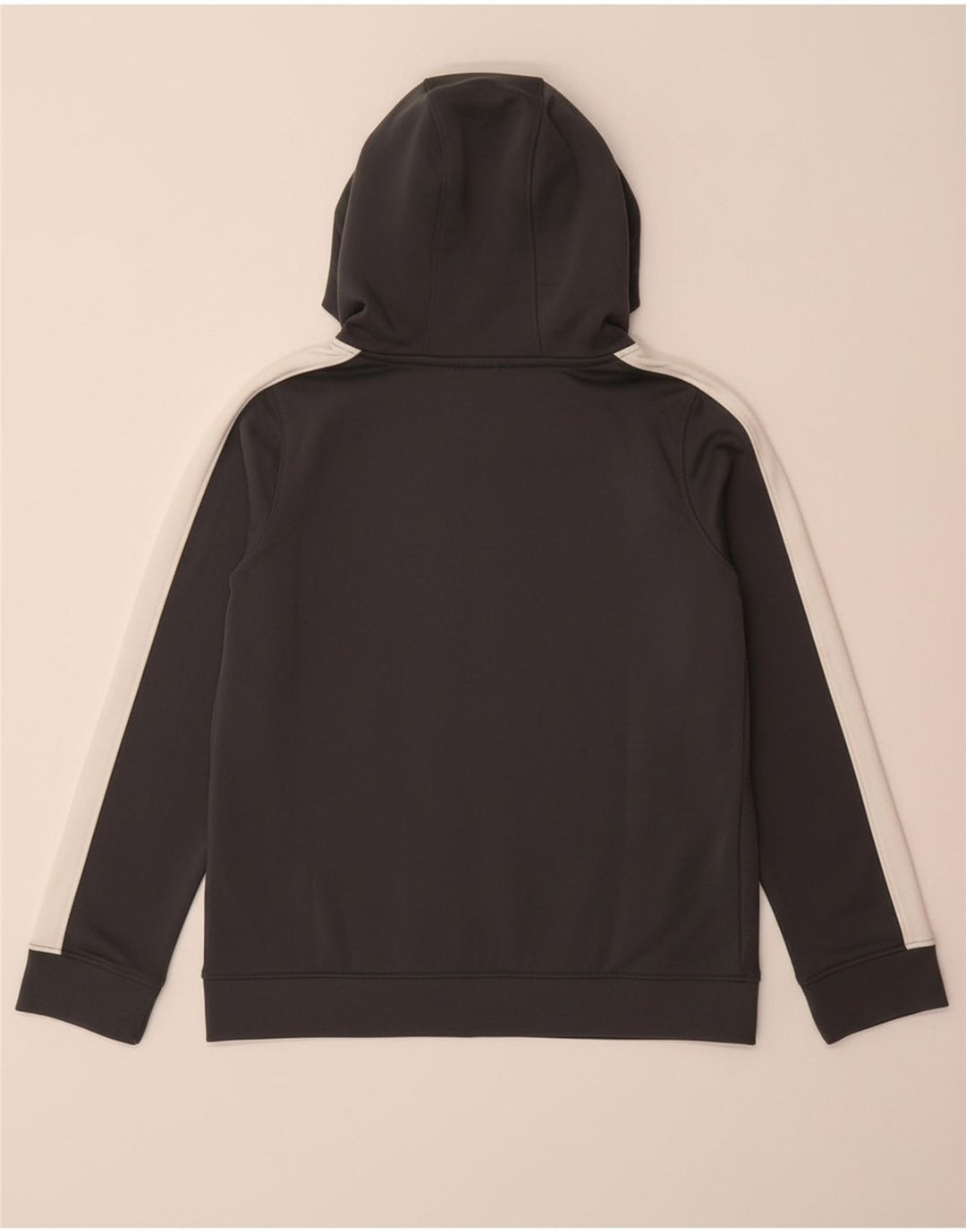 UNDER ARMOUR Pull à capuche zippé pour garçon 9-10 ans Gris moyen Colourblock