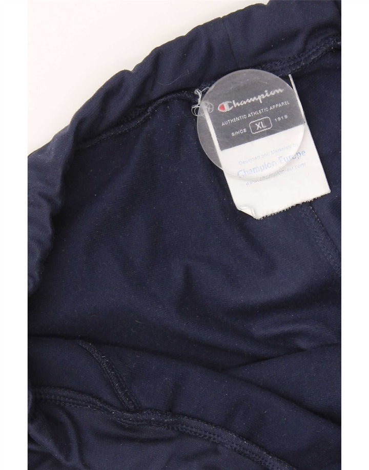 Champion Pantalon De Survêtement Femme UK 18 XL Bleu Marine Polyester