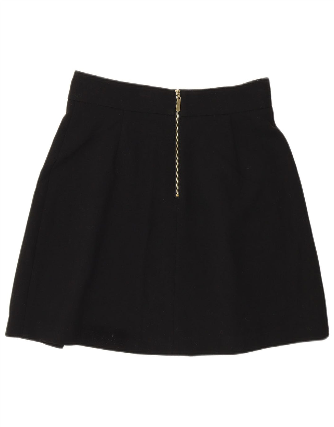 Marks & Spencer Jupe trapèze pour femme UK 10 Small W29 Noir Polyester