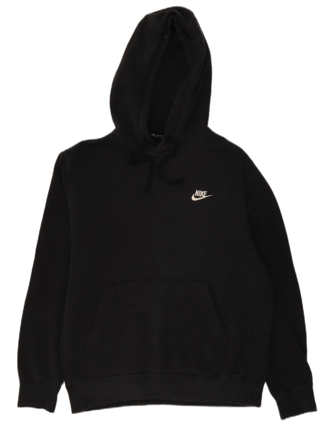 NIKE Pull à capuche pour homme en coton noir moyen