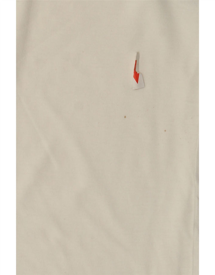Fila T-Shirt Graphique Homme Blanc Moyen Coton Colorblock