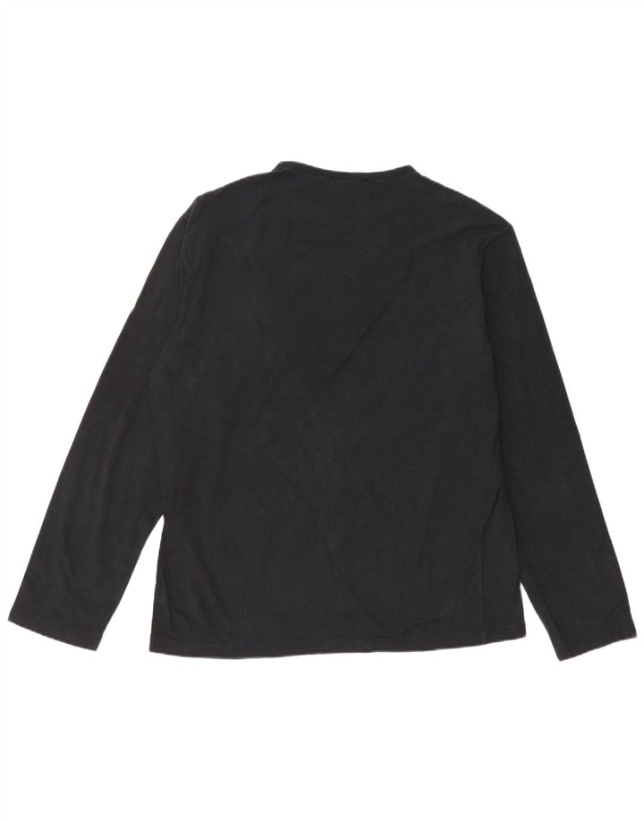 FRED PERRY Haut Homme Manches Longues XL Noir Coton