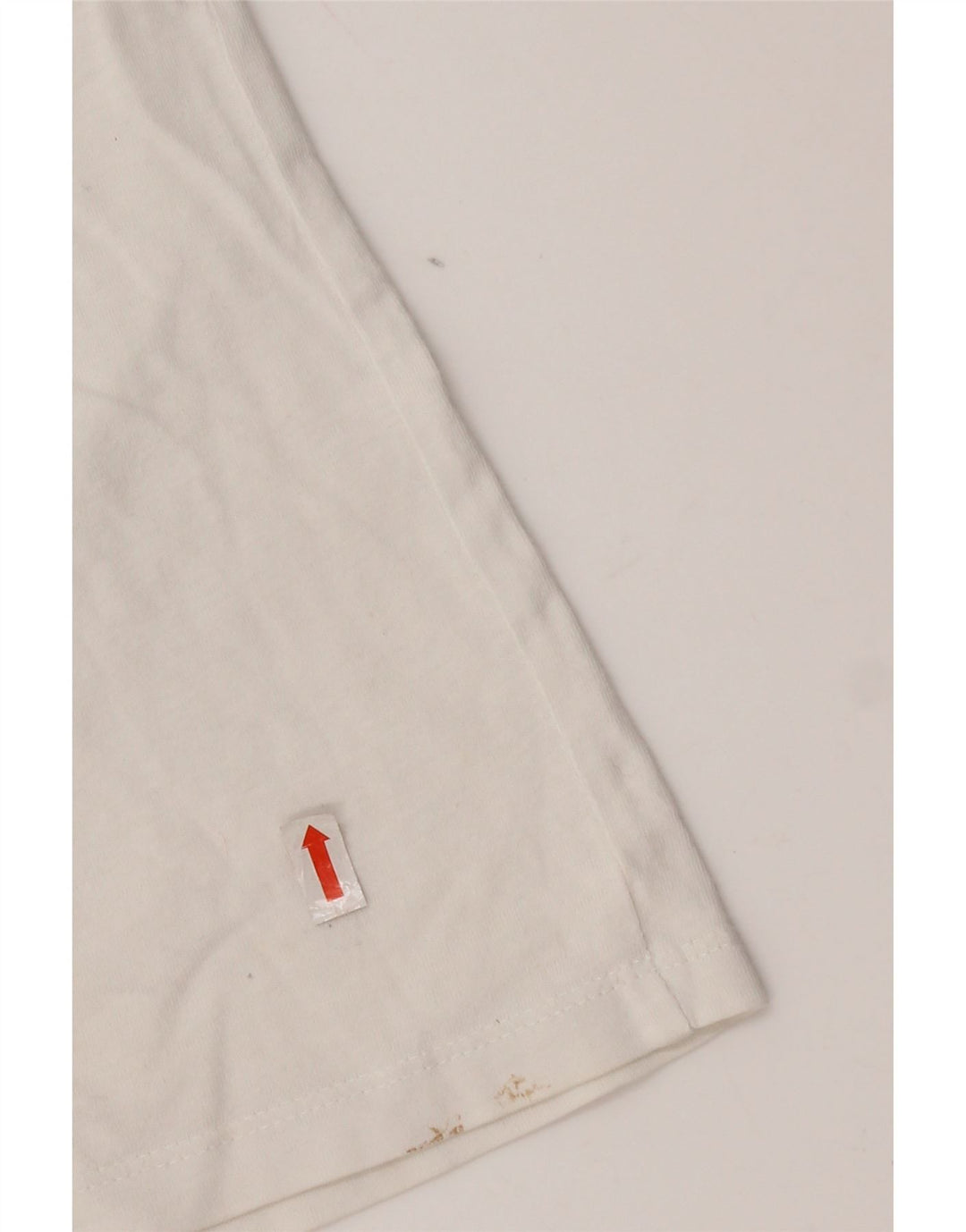 Levi's T-Shirt Graphique Femme UK 16 Large Blanc Coton