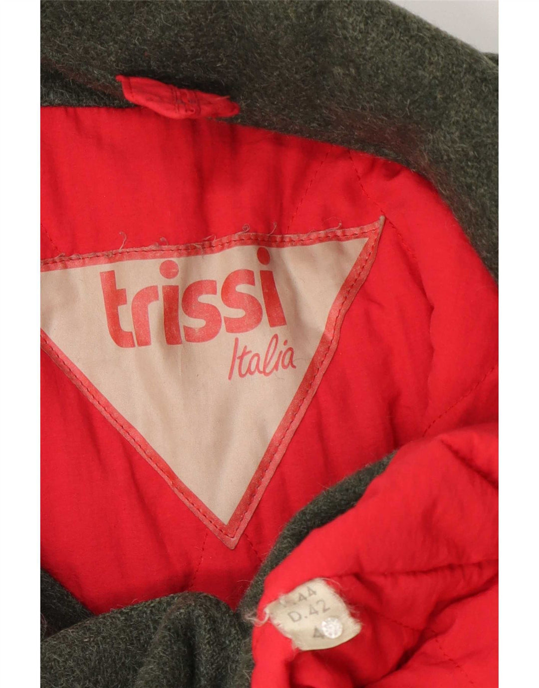 Trissi Pardessus Homme IT 44 XS Vert