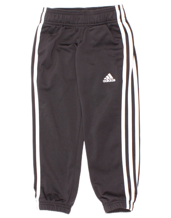 Adidas Pantalon de survêtement garçon Joggers 3-4 ans Noir Polyester