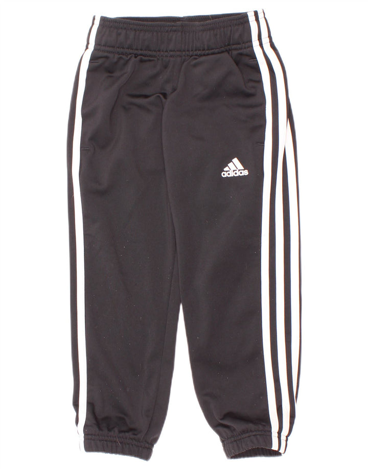 Adidas Pantalon de survêtement garçon Joggers 3-4 ans Noir Polyester