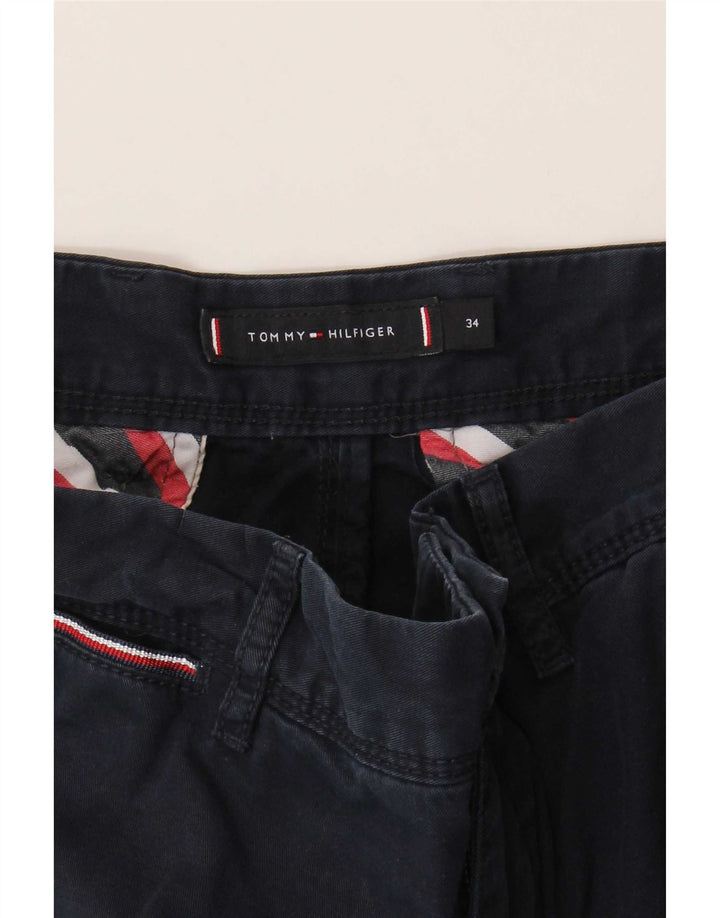 Tommy Hilfiger Short cargo pour homme W34 Large Bleu marine