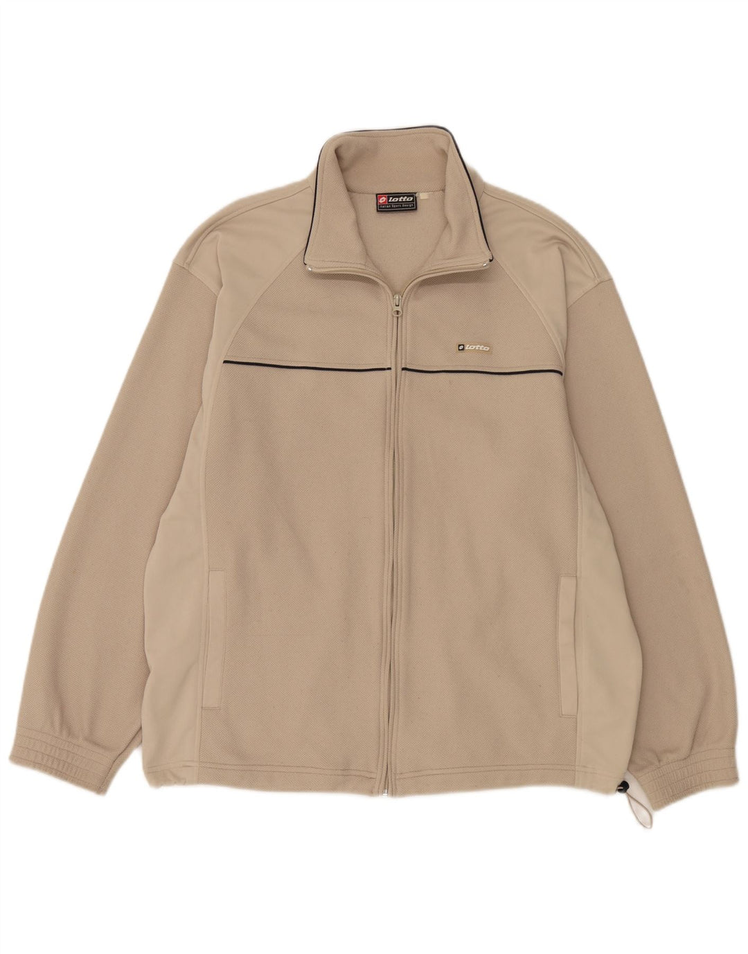 Lotto Veste de survêtement pour homme UK 42/44 XL Beige Polyester