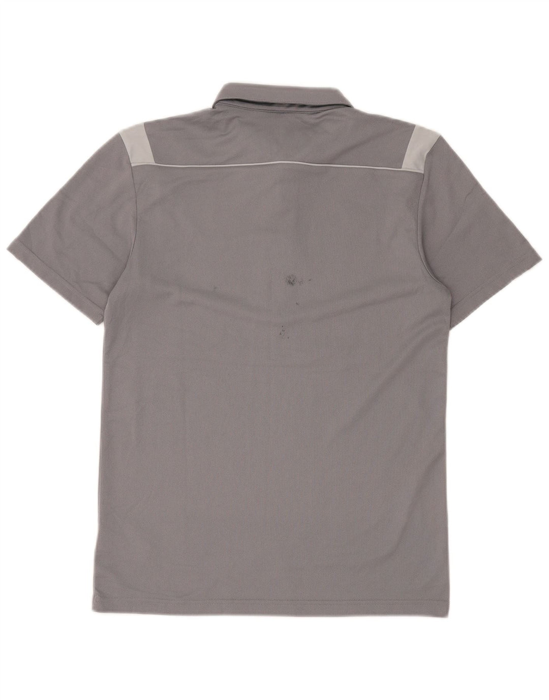 Adidas Homme Climalite Polo Petit Gris Colorblock Polyester