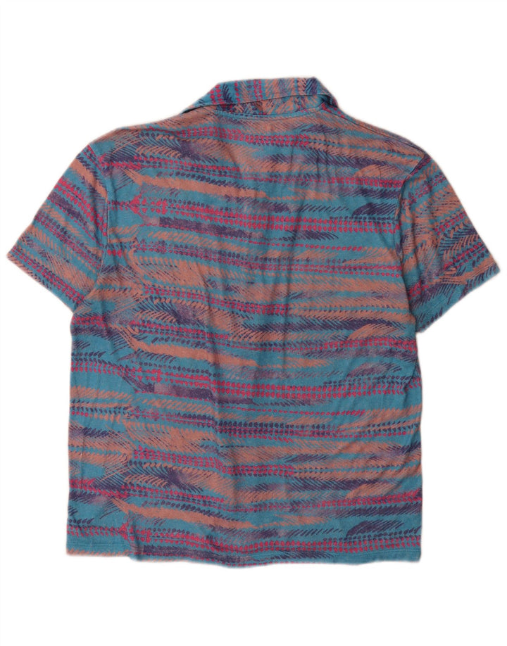 Chemise À Manches Courtes Zara Homme Rayé Multicolore Moyen