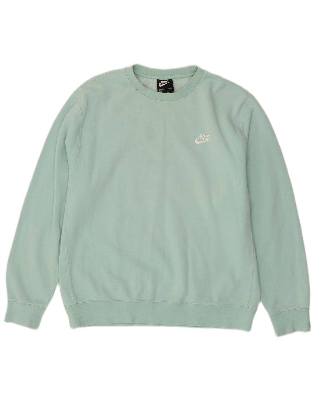 Nike Sweat-shirt surdimensionné pour femme UK 16 Grand coton vert