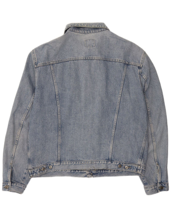 Gas Veste en Jean Homme 2XL Bleu Coton