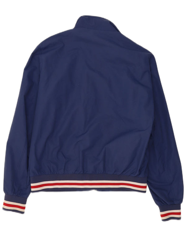 WPM Veste de Pluie Garçon 15-16 Ans Large Bleu Marine Colourblock Polyamide