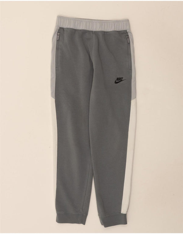 Nike Pantalon de survêtement pour garçon 12-13 ans Gris Taille L