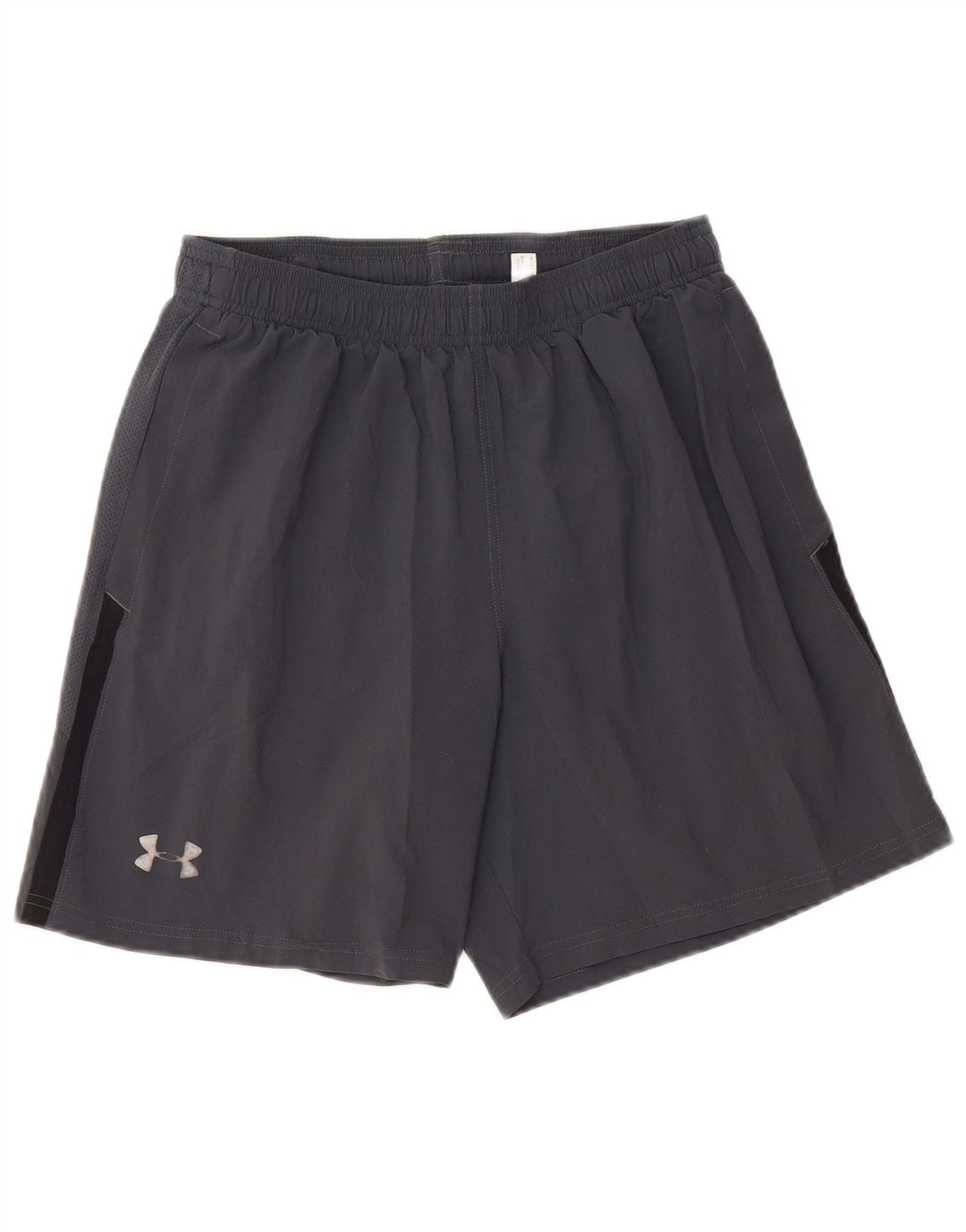UNDER ARMOUR Short de Sport Heat Gear Homme Gris Moyen Colourblock