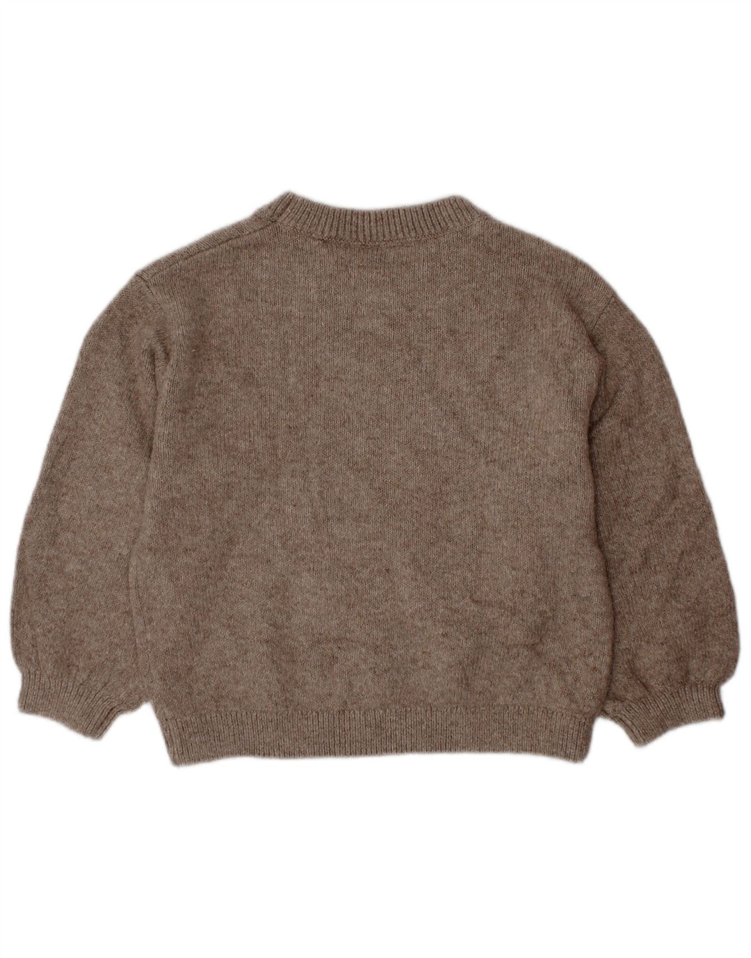 ZARA Pull à col rond pour fille 2-3 ans Gris
