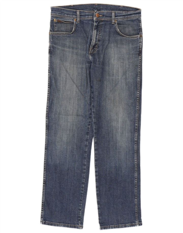 Wrangler Jean droit homme W32 L30 bleu