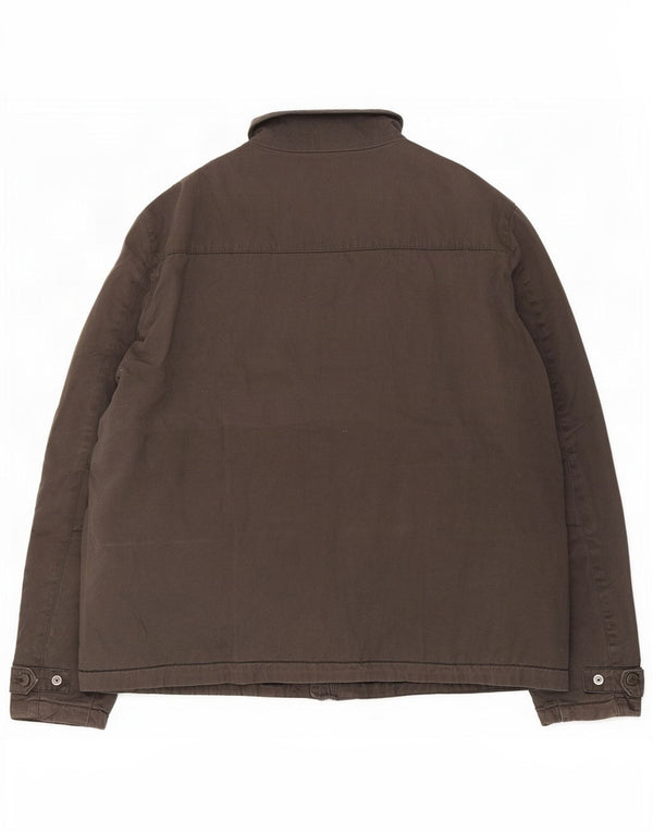Napapijri Veste Bomber Geographic Homme UK 44 2XL Gris Coton
