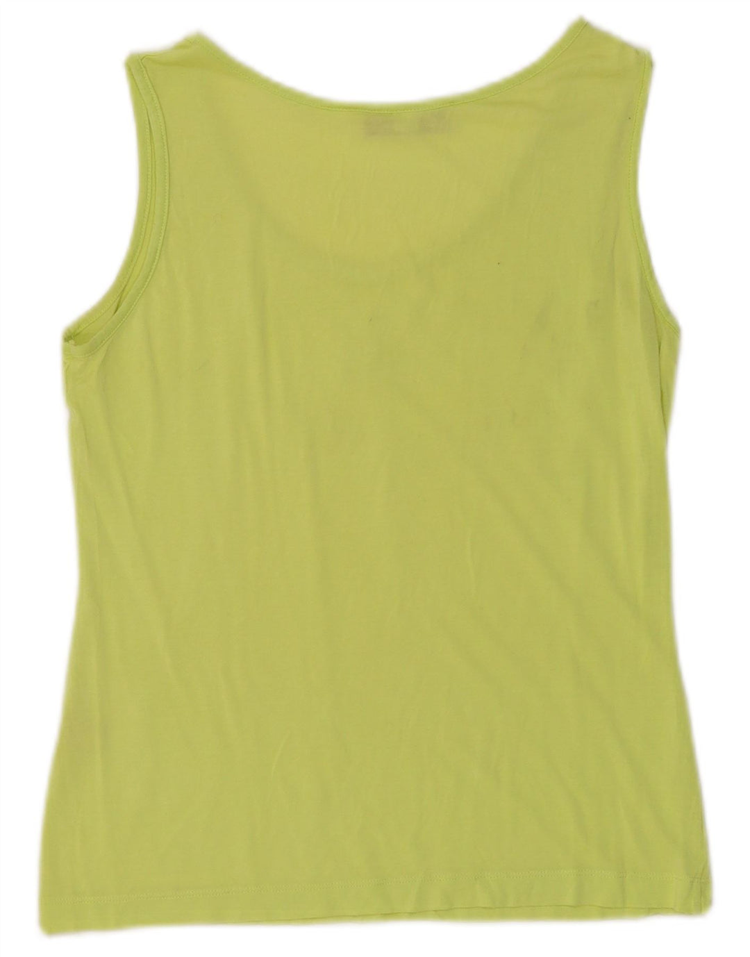 Roccobarocco Débardeur Femme UK 12 Viscose Vert Moyen