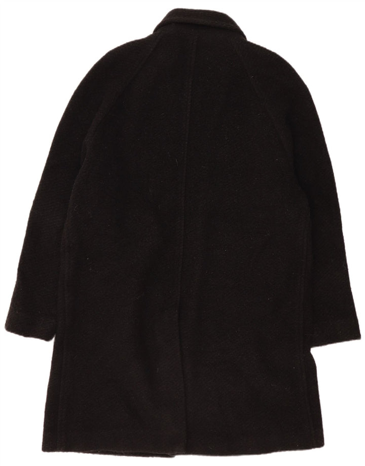 Zara Manteau Homme UK 40 Large Laine Noire