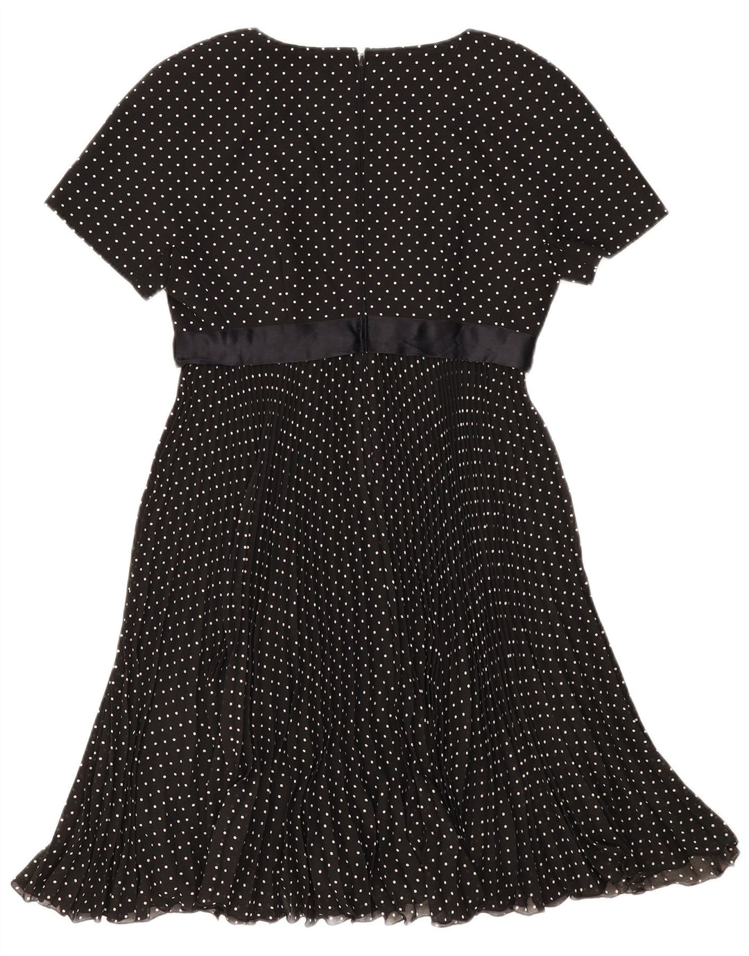 Luisa Spagnoli Robe trapèze pour femme IT 44 à pois noirs moyens