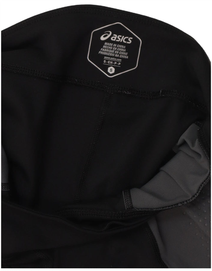 ASICS Leggings graphiques pour femmes UK 10 Small Grey Colourblock