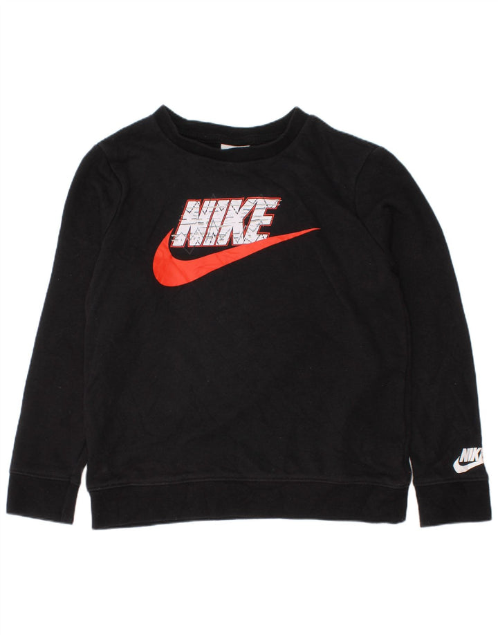 NIKE Sweat-shirt graphique pour garçon 6-7 ans Grand Noir