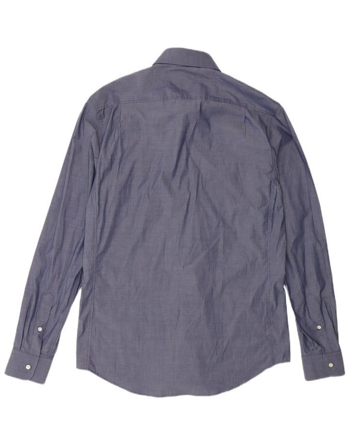 Reiss Chemise Homme Bleu Marine Moyen Coton