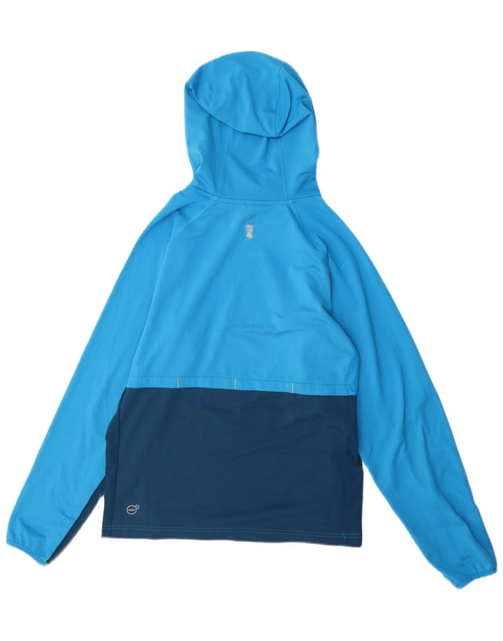 Puma Pull à capuche pour homme Petit Bleu Colorblock Polyester