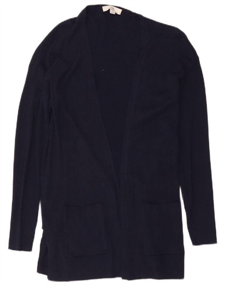 Marks & Spencer Cardigan long pour femme UK 14 Bleu marine moyen Cla