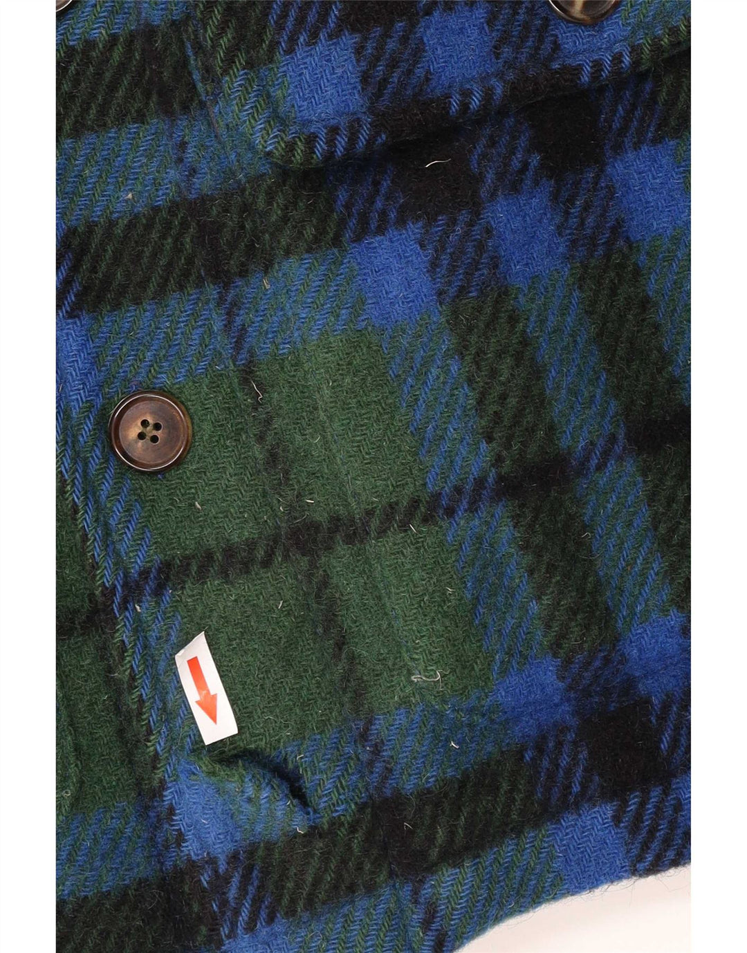 Les Copains Veste Utilitaire Homme IT 52 XL Vert Plaid