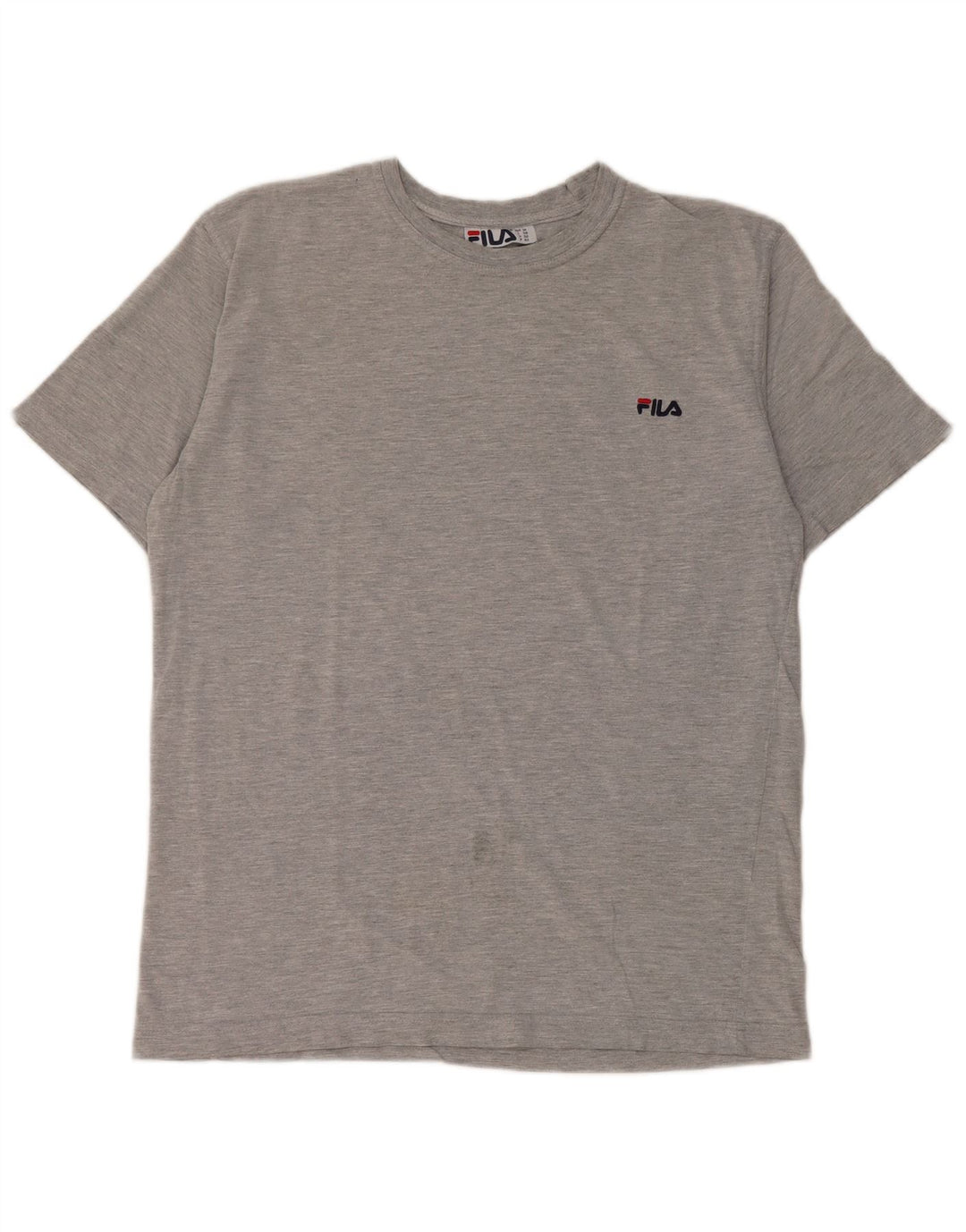 Fila T-Shirt Homme Top IT 50 Gris Moyen Coton