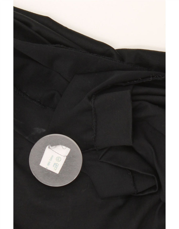 Luisa Spagnoli Femme Robe Fourreau IT 44 Coton Noir Moyen